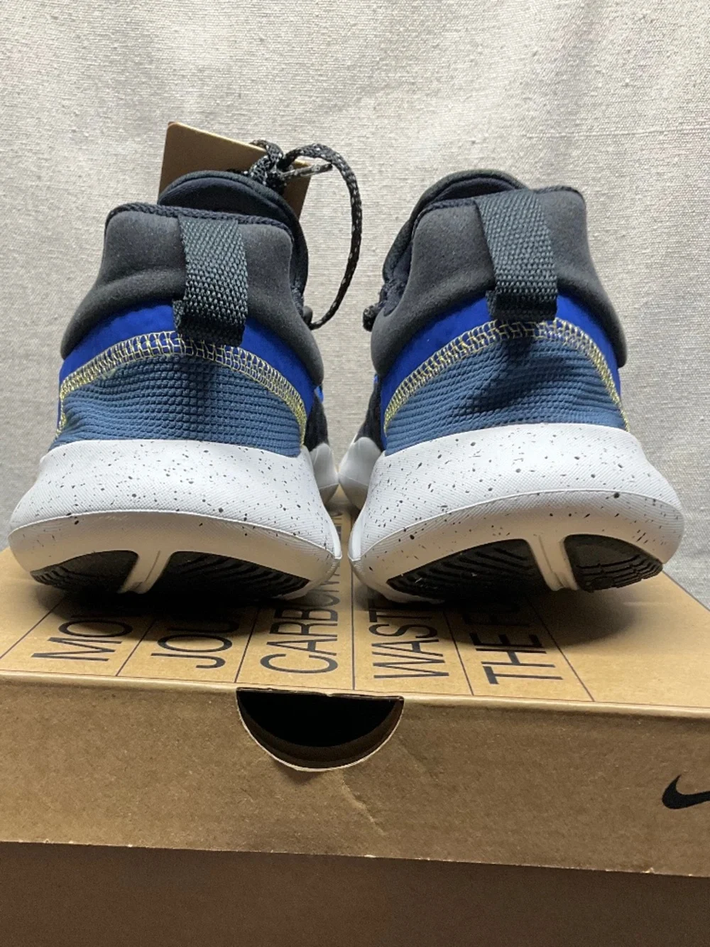 Nike Men's Free RN 5.0 Next Nature Shoes Multi Color Hyper Royal Men US 13